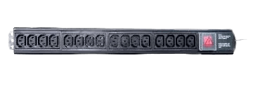 DATACOM - BASIC PDU,32A 0U VERTICAL SINGLE PHASE 32WAY-24X IEC C-13 + 8XC-19 OUTLET WITH32A/1P BREAKER