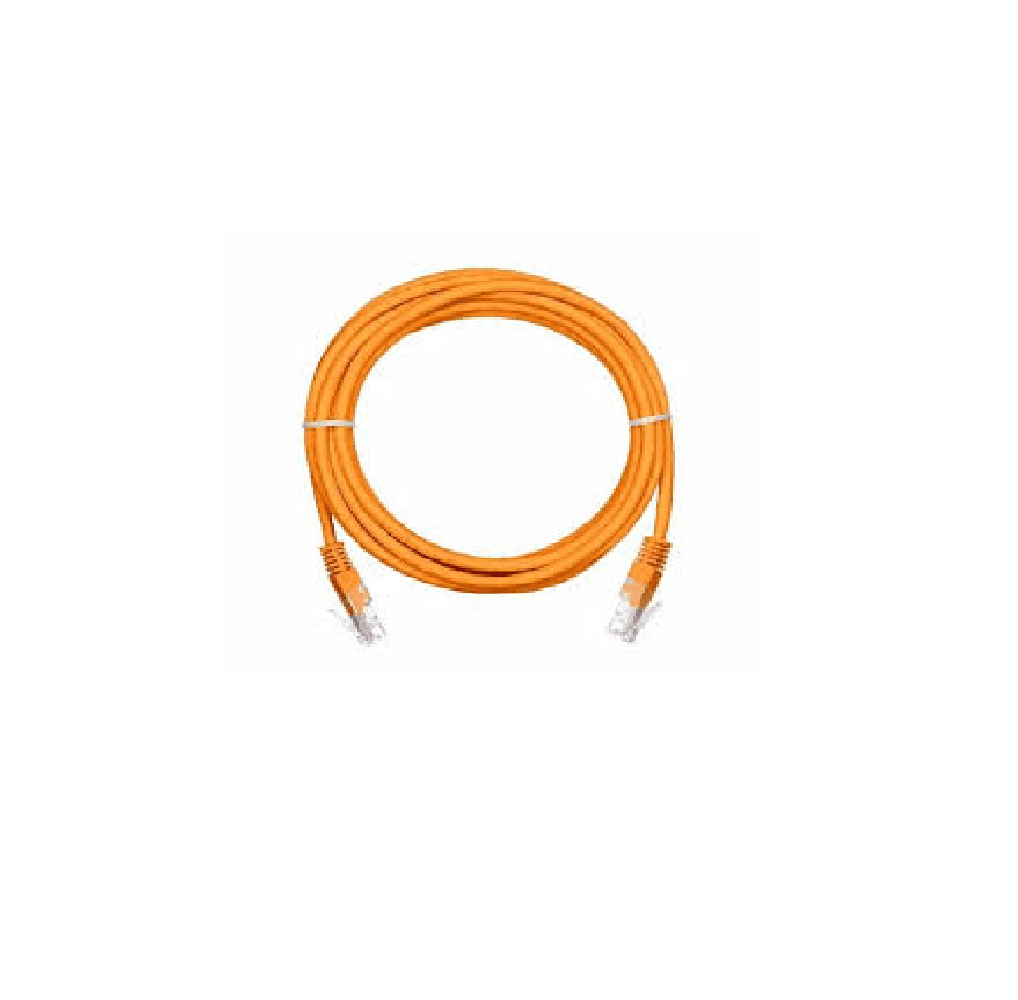 Optronics Cat6A PVC Patch Cord Orange 3mtr