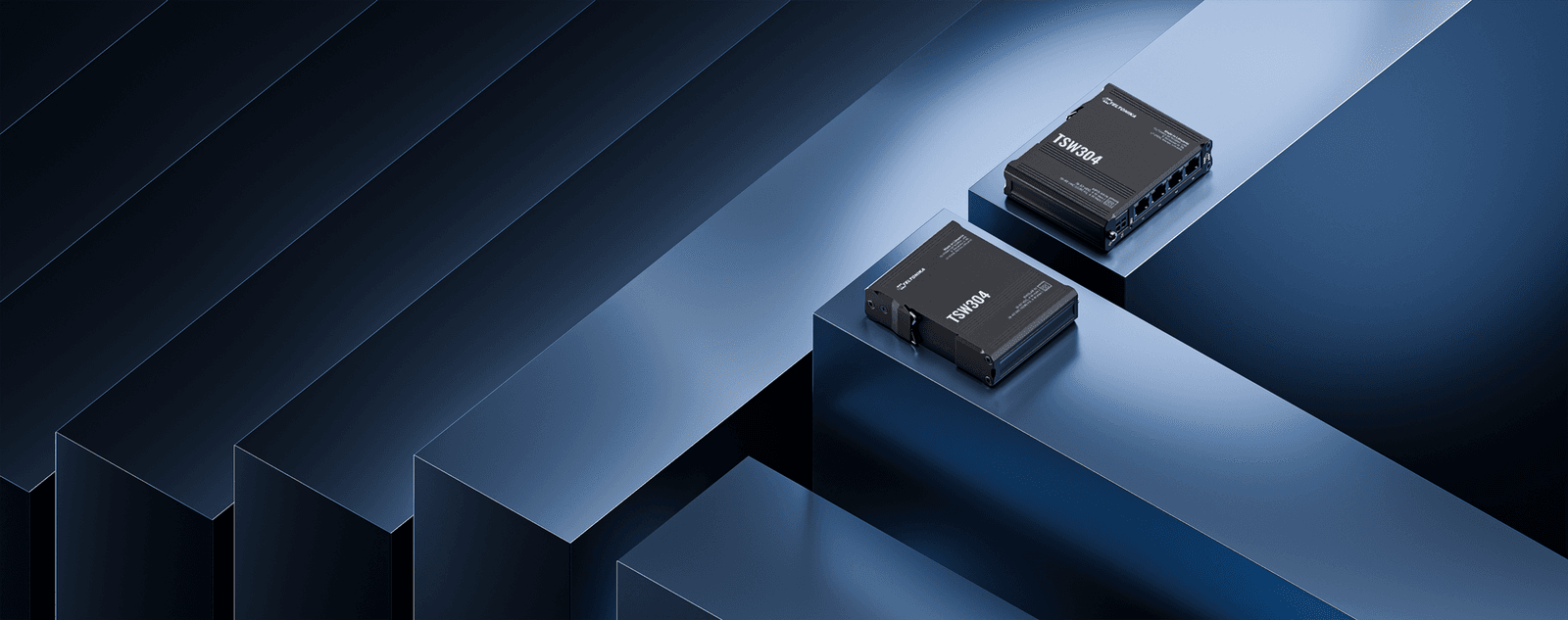 Teltonika TSW304 Ultra-Compact 4-Port DIN Switch