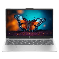 HP 15-FD0336NIA i3-1315U , 4GB RAM, 256 SSD, 15.6" FHD Laptop, Intel UHD Graphics, HD Camera - DOS Silver