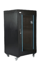 Avalon - 24U x 600(W) 600(D) - Floor Standing Rack with Perforated Back Door - ANFS24U600X600
