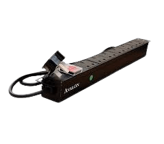 Avalon - 6 Way Horizontal PDU with 6 x Universal Sockets, 13A with 3 Mtr UK Type Power Plug - AN6WPDU13UNV