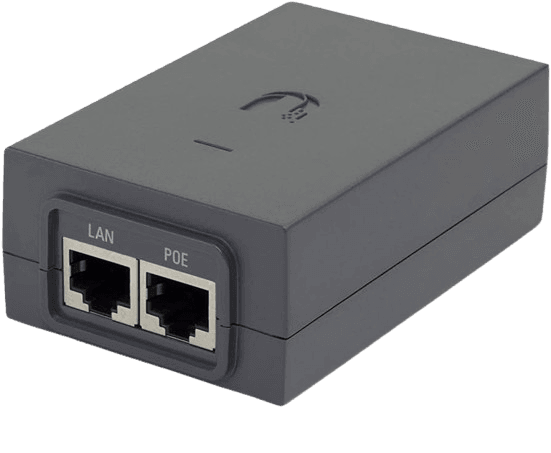 Ubiquiti - POE-24V-24W-G-WH, POE Injector, 24VDC, 24W, 1A Gigabit, Wireless LAN infrastructure