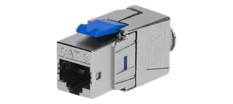 DATACOM - CAT8 TIA 568 D-2 ISO/IEC 11801-1 25/40G SHIELDED TOOLLESS 180 KEYSTONE JACK - DC-CJ8XSNST