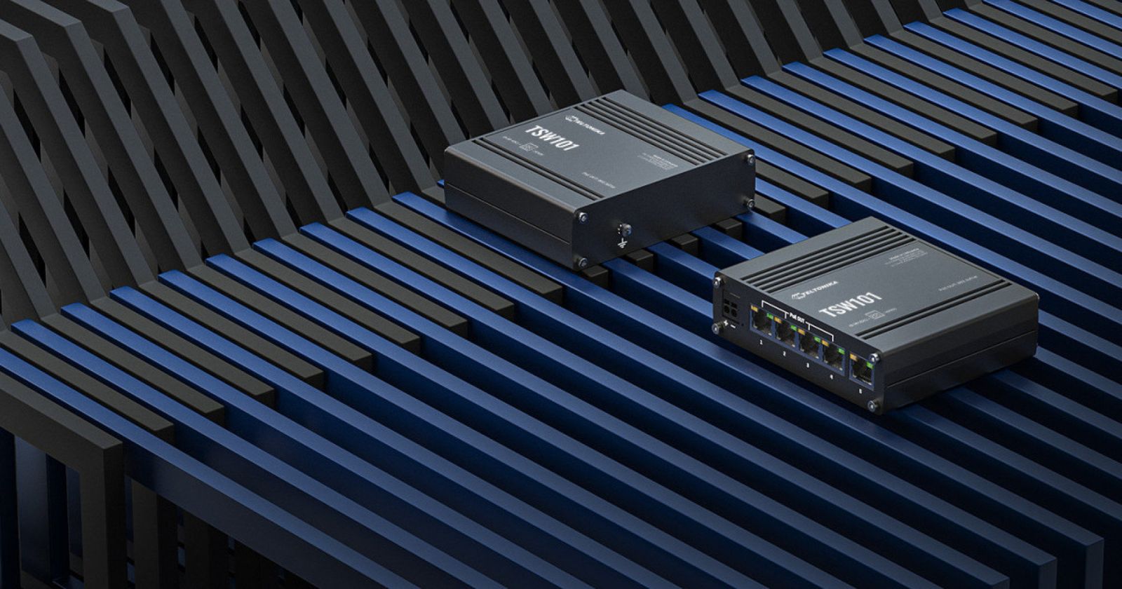 Teltonika TSW101 5-Port Automotive Gigabit PoE+ Switch