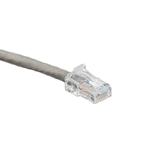 Leviton Cat6 UTP 24AWG Stranded LSOH Patch Cord Grey 3mtr – C6CPCU030-888BB