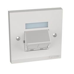 Panduit Bezel Kit 86mm x86mm, Double Gang Faceplate Arctic White