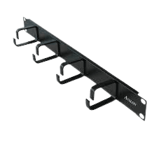 Avalon - 1U - 19" Horizontal Cable Manager with 5 Rings - ANHCM-5D