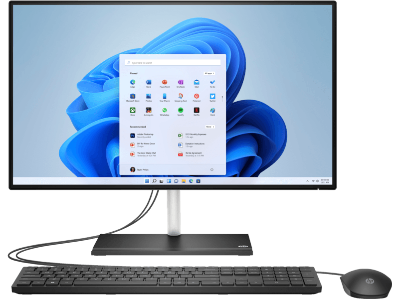 HP Aio i5- 12th 8GB 512GB SSD 23.8" FHD Dos 24-CB1004L
