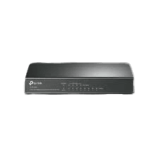 TP Link - TL-SF1008P - 8-Port 10/100Mbps Desktop Switch with 4-Port PoE+ - TL-SF1008P