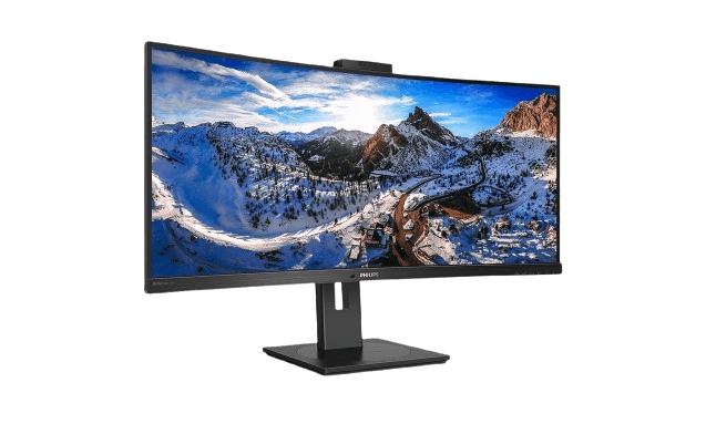 LCD Monitor - Philips 34.0" Curved Display 346P1CRH