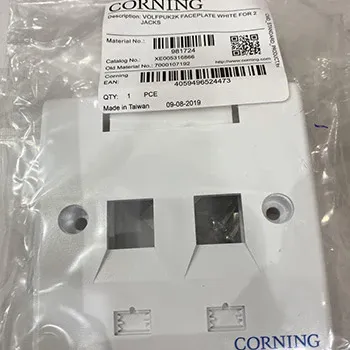 Corning/3M Dual Faceplate