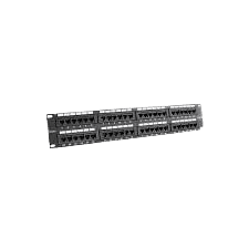 ExTell - CAT 6/6A 24 Port Unloaded Shielded Patch Panel, 1U - E6X24S3U-MPP