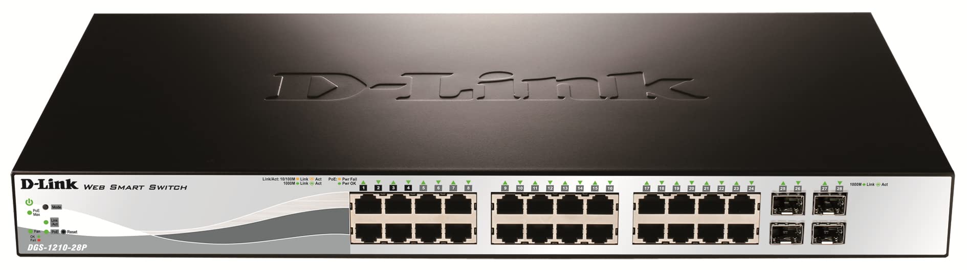 Dlink 24port Fast Ethernet PoE/PoE+ Smart Switch