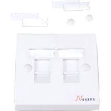Nexans Essential Dual Faceplate UK