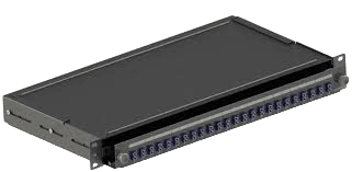 Leviton 24-Port LC-DX/SC-SX Fiber Optic Patch Panel Unloaded – FPCC1SXXX48SC2