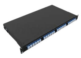 Metacom - Empty Patch Panel Duplex, includes 1x Splice Bridge, 1 x 20mm Cable Gland, 8 x Fibre Management