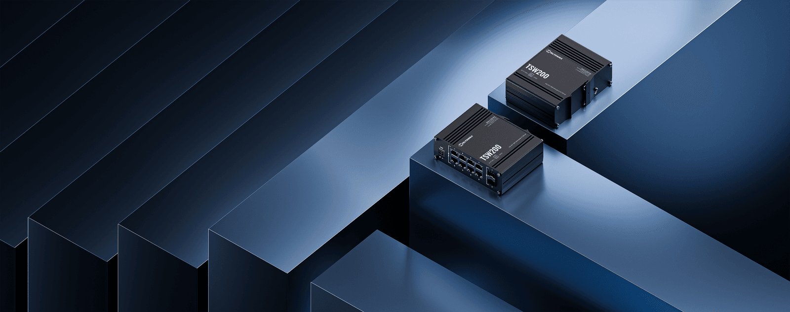 Teltonika TSW200 8-Port Gigabit PoE+ Switch with 2x SFP