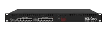 MikroTik RB4011 Ethernet 10-Port Gigabit Router (RB4011iGS+RM)