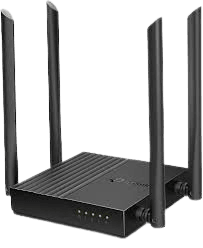 TP-Link - Archer - C64 - AC1200 Dual Band Wi-Fi Router - Archer C64