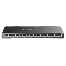 TP-Link - TL-SG116P - 16 Port Gigabit PoE Switch With 16 PoE+ Ports @120W