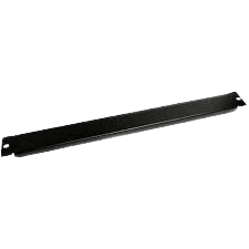 ExTell EBP01RMM-BK 1U 19" Rack Mount Blank Panel, Metal, Black