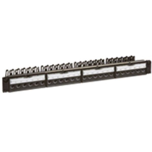 Legrand Cat6 24port STP Modular Patch panel Loaded