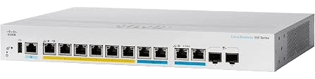 Cisco Catalyst C1300-8MGP-2X, 8-Port Gigabit Managed Switch with PoE+ and 2 10-Gigabit SFP+ Uplinks