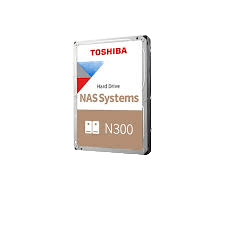 Toshiba N300 4TB 3.5” SATA Hard Disk Drive (HDD) 7200RPM - HDWG440EZSTA